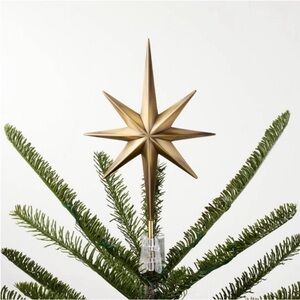 13" Brass Star Tree Topper - Hearth & Hand™ with Magnolia
